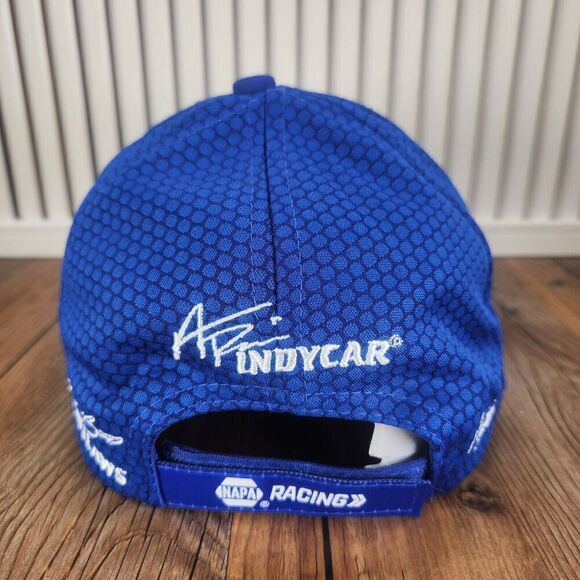 NAPA Racing Hat Cap Strap Back Blue White NASCAR NHRA INDYCAR Embroidered Sports - Picture 5 of 11